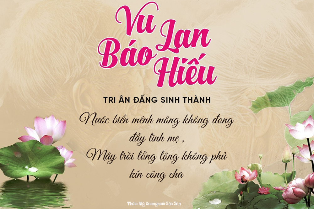 thiệp kèm lời chúc lễ Vu Lan báo hiếu cha mẹ số 10