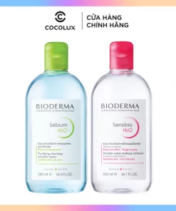 Nước tẩy trang Bioderma Sébium H2O 500ml xuất xứ Pháp chính hãng