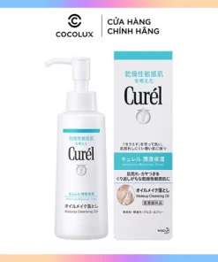 Dầu tẩy trang Curél Intensive Moisture Care Makeup Cleansing Oil chính hãng