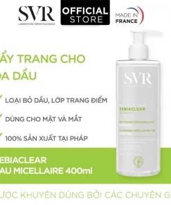 Bán nước tẩy trang Pháp SVR cho mọi loại da 400ml chính hãng