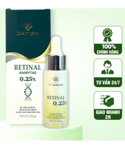 Bán sản phẩm Retinal 0.25% 10ml tái tạo cấu trúc trẻ hóa da