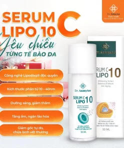 Bán sản phẩm SERUM C LIPO 10 ( Dưỡng trắng - mờ thâm chống oxy hoá) chính hãng